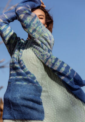 JACKE Silkhair Hand-dyed & Silkhair von Lana Grossa