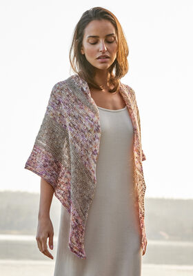 DREIECKSTUCH Allora Hand-dyed von Lana Grossa