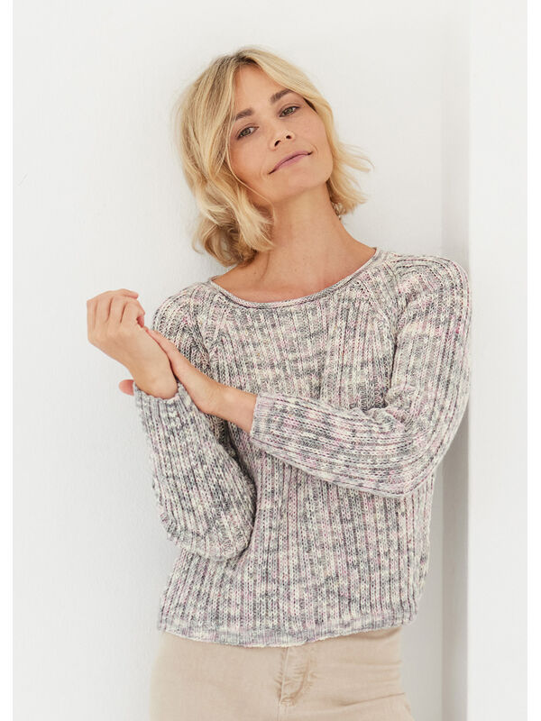 Lana Grossa PULLOVER Cool Wool Hand-dyed
