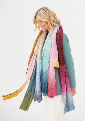 SCHAL Cool Wool Lace Hand-dyed von Lana Grossa