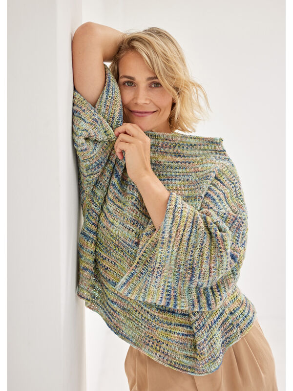 Lana Grossa PULLOVER Ecopuno Hand-dyed