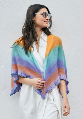 TUCH Cool Wool Lace hand-dyed von Lana Grossa