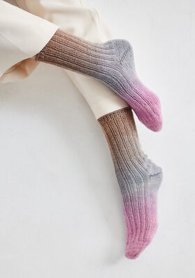 SOCKEN Meilenweit 50 g Merino hand-dyed von Lana Grossa