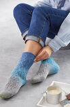 Lana Grossa SOCKEN MIT JOJO-FERSE Meilenweit Merino hand-dyed