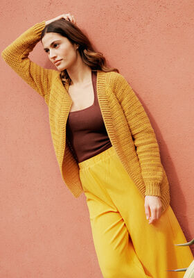 RAGLAN-CARDIGAN Ecopuno von Lana Grossa