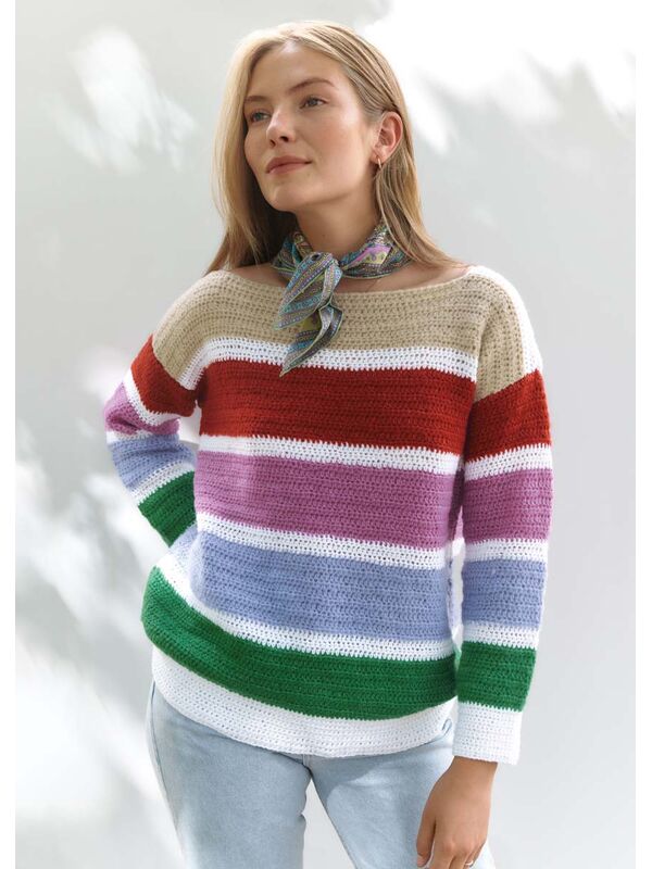 Lana Grossa PULLOVER Ecopuno & Soffio