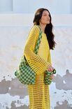 Lana Grossa KLEID IM GITTERMUSTER Alta Moda Cotolana