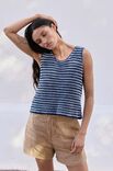Lana Grossa TOP IM GITTERMUSTER Elastico