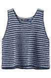 Lana Grossa TOP IM GITTERMUSTER Elastico