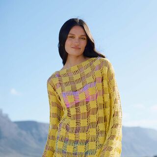 Lana Grossa TUNIKA IM KARO-LOCHMUSTER Setapura