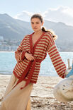 Lana Grossa JACKE IM MUSCHELMUSTER Diversa
