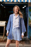 Lana Grossa CARDIGAN IM FÄCHERMUSTER Summer Cashmere