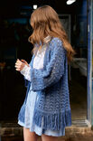 Lana Grossa CARDIGAN IM FÄCHERMUSTER Summer Cashmere