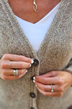 Lana Grossa CARDIGAN LONO Brigitte No. 2