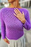 Lana Grossa SWEATER KALANI Cool Wool Lace & Setasuri