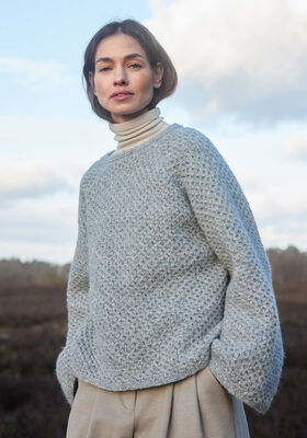RAGLAN-PULLOVER Spuma von Lana Grossa