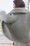 Lana Grossa SCHALKRAGEN-CARDIGAN Cool Merino Big