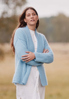 CARDIGAN Ecopuno & Silkhair von Lana Grossa