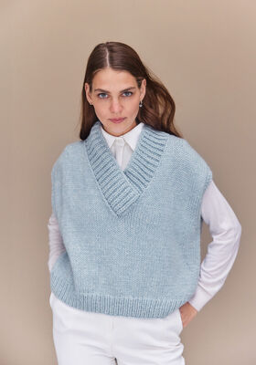 SLIPOVER Cool Merino Big von Lana Grossa