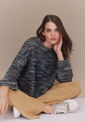 PULLOVER Cool Merino Big Color von Lana Grossa