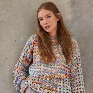 Lana Grossa PULLOVER Cotonella Multi