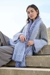 Lana Grossa BRIOCHE-SCHAL Basta & Cool Merino