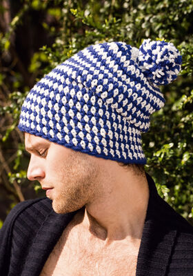 LONGBEANIE IN FESTEN MASCHEN Mille II von Lana Grossa