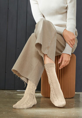 CASHMERE SOCKEN Meilenweit 50g Cashmere von Lana Grossa