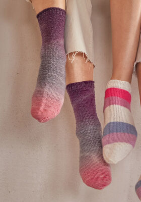 SOCKEN Meilenweit 50g Merino hand-dyed von Lana Grossa