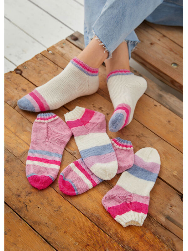 Lana Grossa SNEAKER SOCKEN Meilenweit 50g