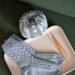 Lana Grossa SOCKEN Meilenweit 150g 6-fach Alpaca