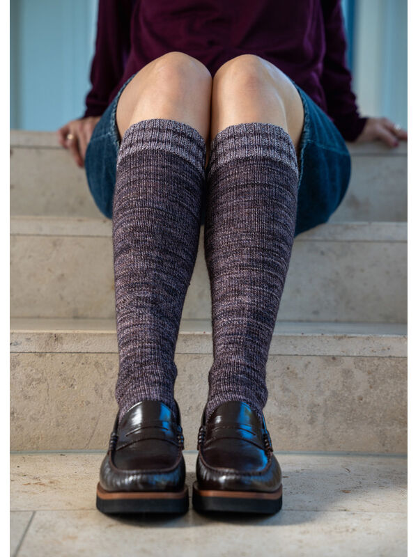 Lana Grossa KNIESTRÜMPFE Vintage Socks & Brillino