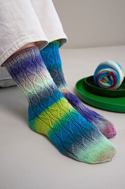 Lana Grossa MEILENWEIT Socktober No. 9