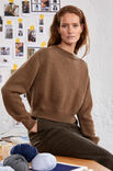 Lana Grossa PULLOVER IDA III Cool Wool Big Mélange (We care)