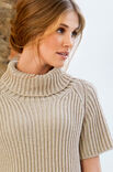 Lana Grossa RIPPENPULLOVER Cool Wool Melange