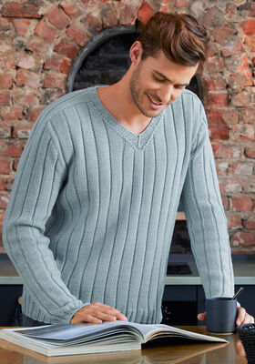 HERRENPULLOVER Cool Wool Big von Lana Grossa