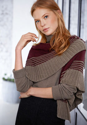 DREIECKSTUCH Cool Wool Big Melange von Lana Grossa