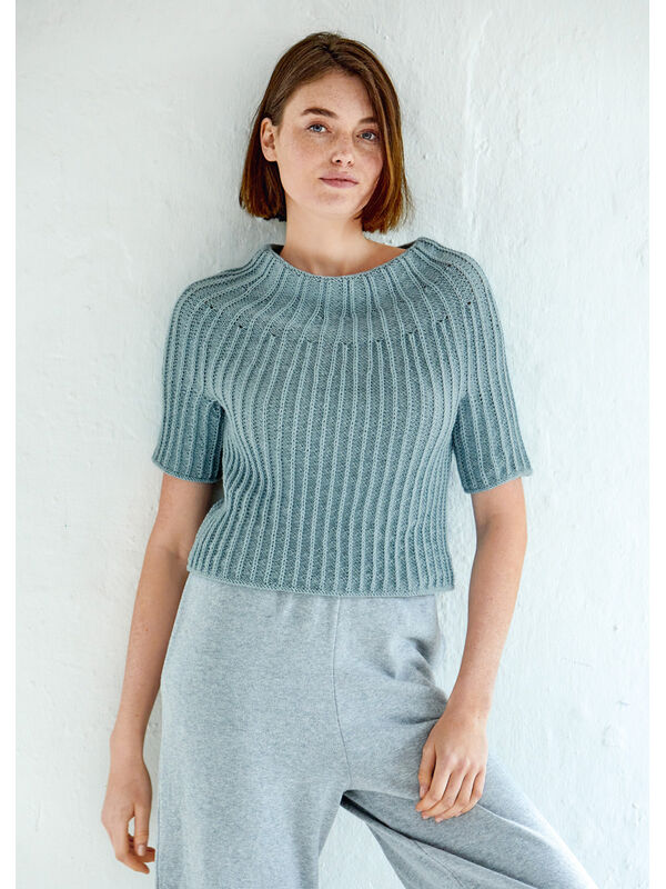 Lana Grossa RUNDPASSENPULLOVER Cool Wool