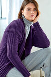 Lana Grossa CARDIGAN Bingo Mélange (GOTS)