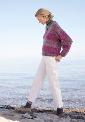 V-PULLOVER Cool Wool Vintage & Silkhair von Lana Grossa