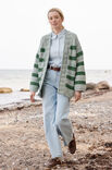 Lana Grossa TOP DOWN STREIFENJACKE Vintage Superchunky