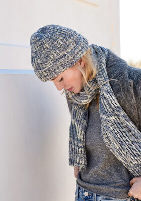 MÜTZE Cool Wool Print von Lana Grossa