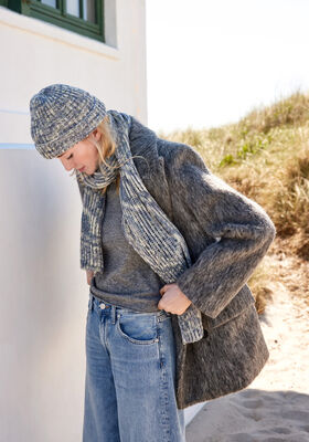 SCHAL Cool Wool Print von Lana Grossa