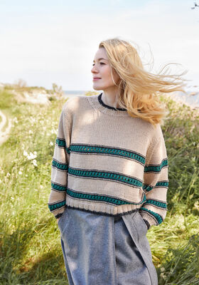 OVERSIZEPULLOVER Cool Wool Superbig Mélange von Lana Grossa