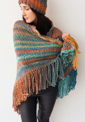 DREIECKSTUCH Merino Twister von Lana Grossa