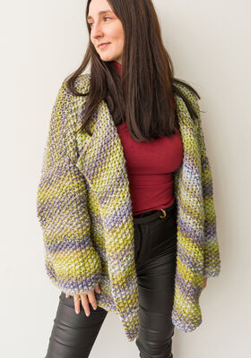 CARDIGAN Merino Twister von Lana Grossa