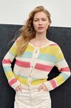 Lana Grossa JACKE IM STRUKTURMUSTER Summer Cashmere