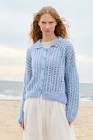 Lana Grossa JACKE IM LOCHMUSTER Ecopuno & Silkhair