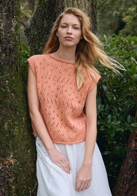 TOP IM LOCHMUSTER Summer Softness von Lana Grossa