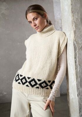 PULLUNDER Natural Lama Chunky von Lana Grossa